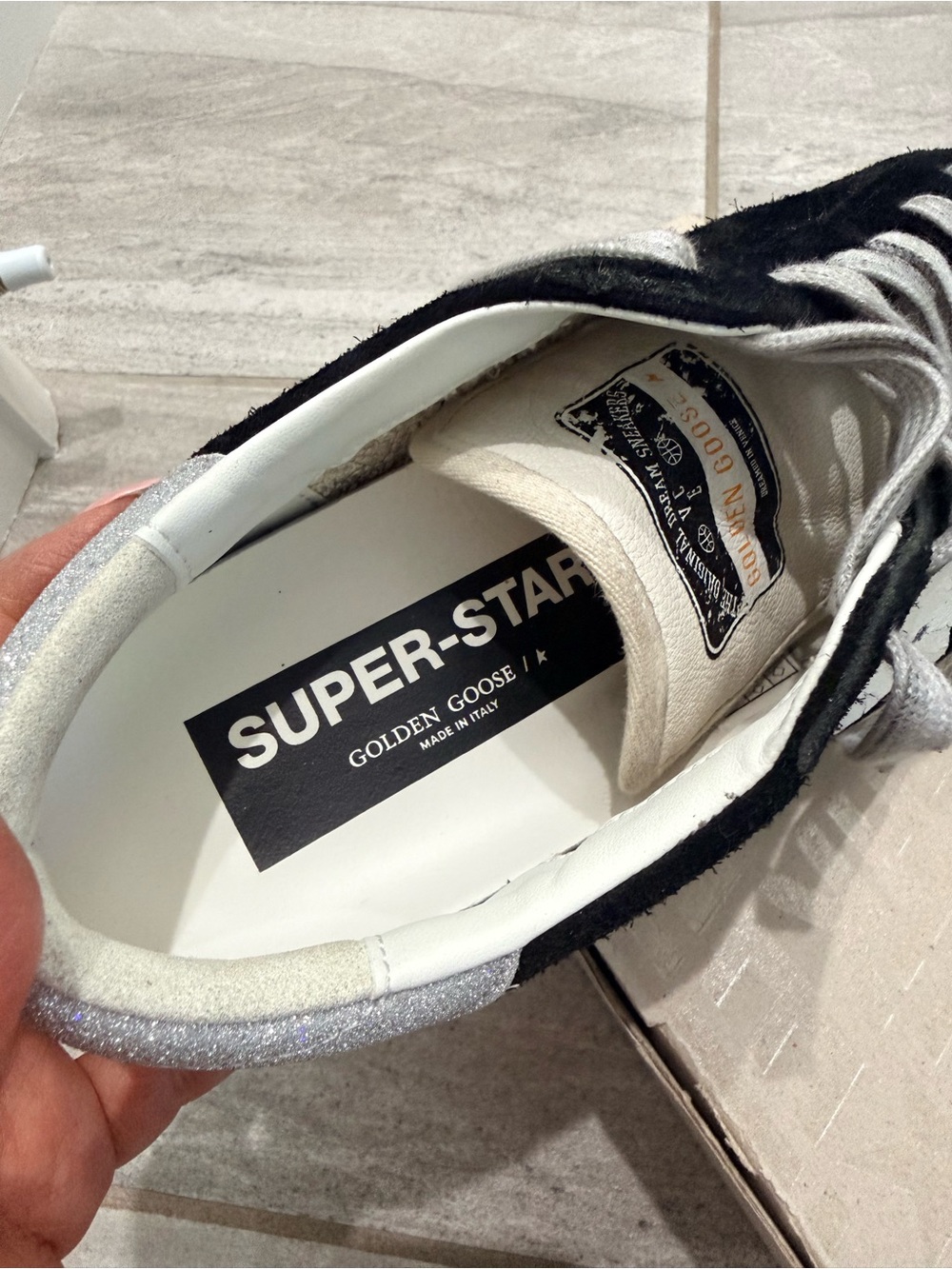 New! Golden Goose Super Star Sneakers - Picture 5 of 10